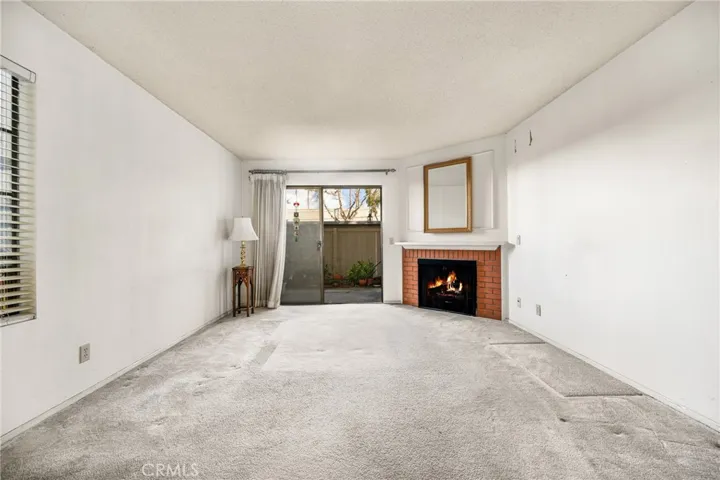 Front door is off photo just to the left. This would be what you or your guests would see first, upon entry.