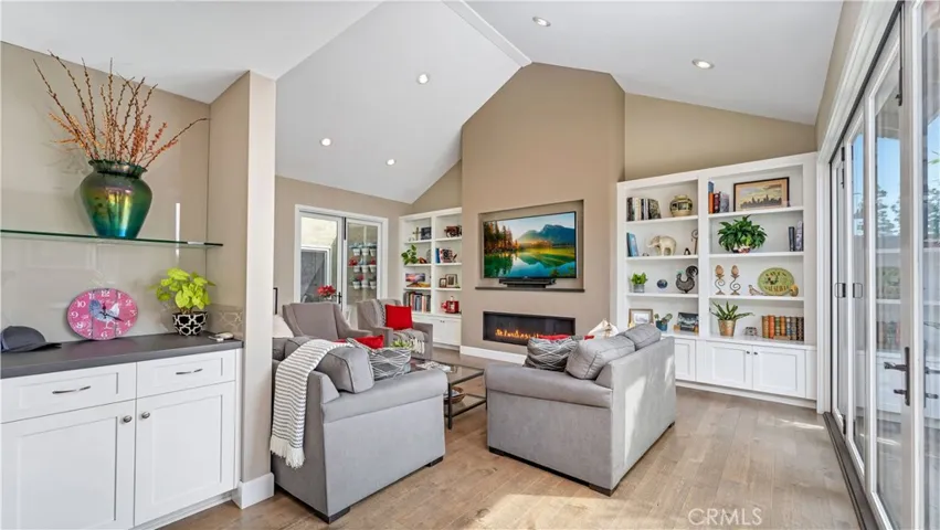 A handy storage and serving area