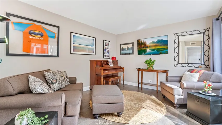 The main floor bedroom