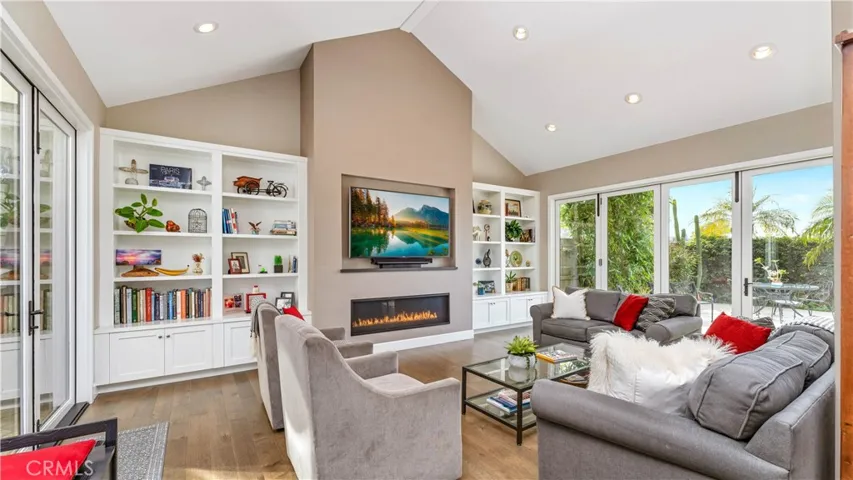 The perfect flow with the main rooms opening onto the rear patio and BBQ.