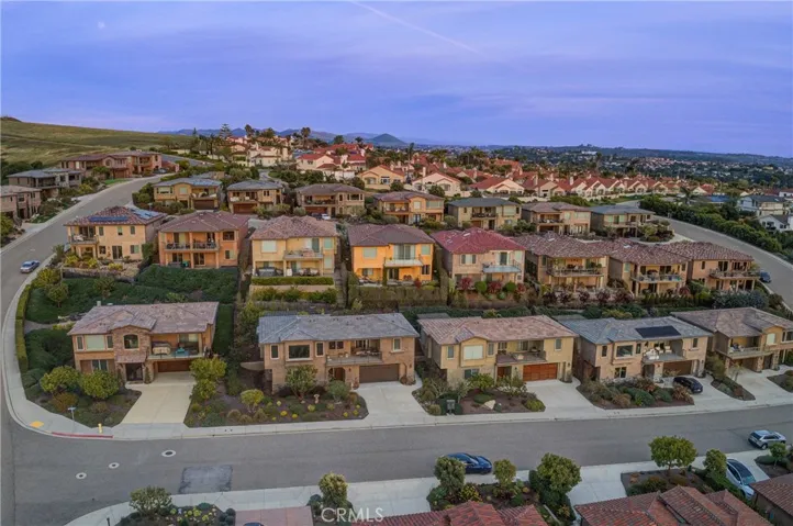 aerial view of neighborhood