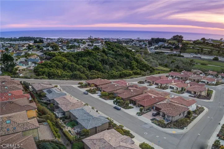 aerial view of neighborhood