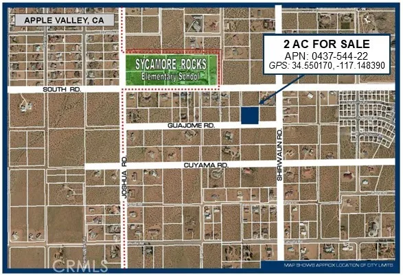 2 Ac Guajome Road, Apple Valley, California 92307
