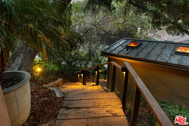 Stairs to love shack