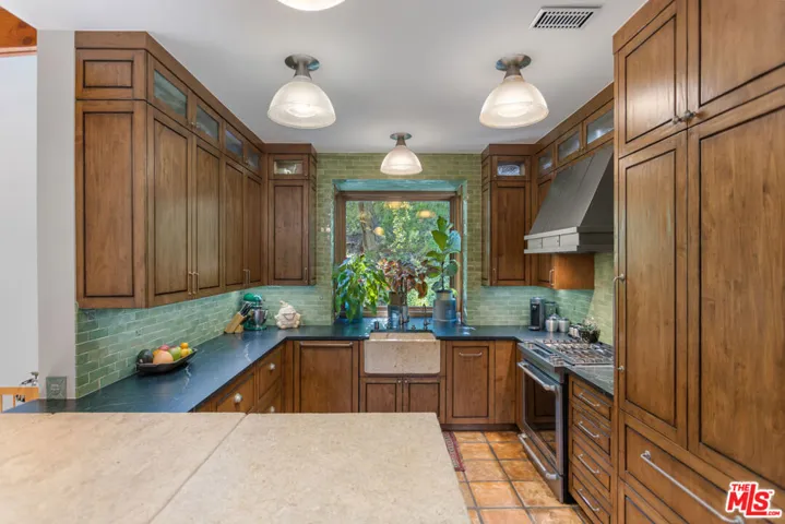 Limestone counter top