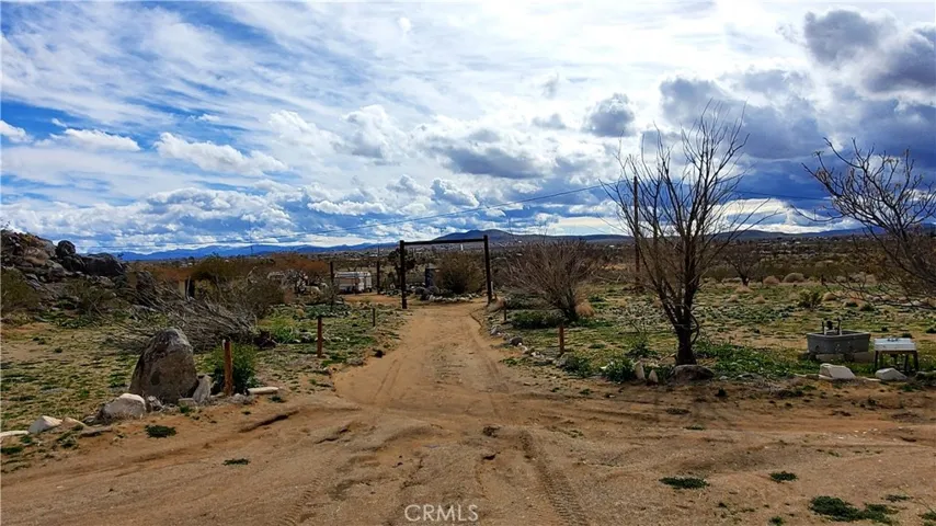 Looking towards Lorraine Road from the rec. cabins driveway.