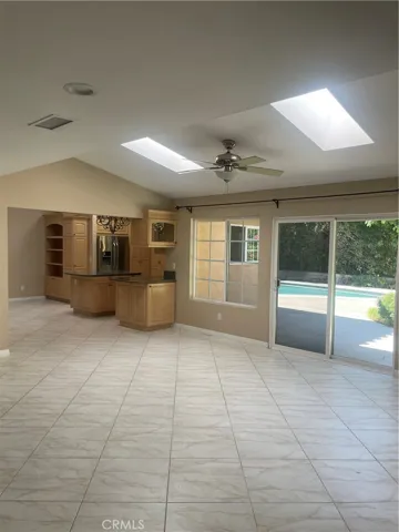 Open sunny floor plan
