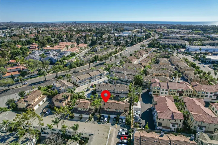 Small community with gated access via pedestrian gate.