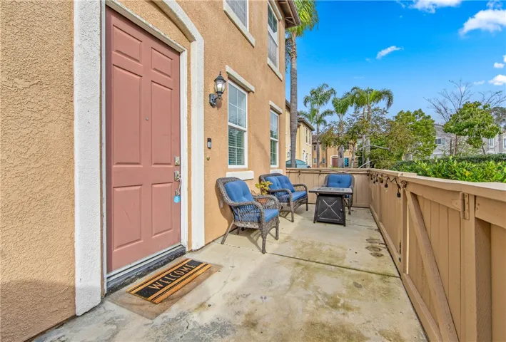 Front patio