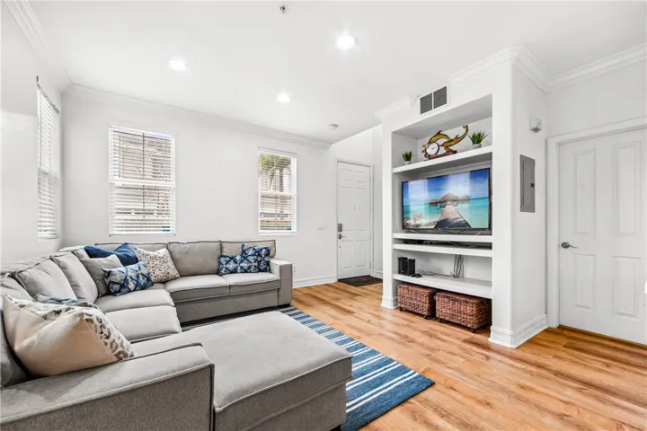 Built-In entertainment cabinet