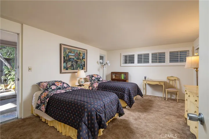 Lower level guestroom