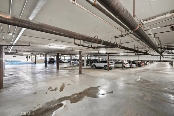 Subterranean gated parking