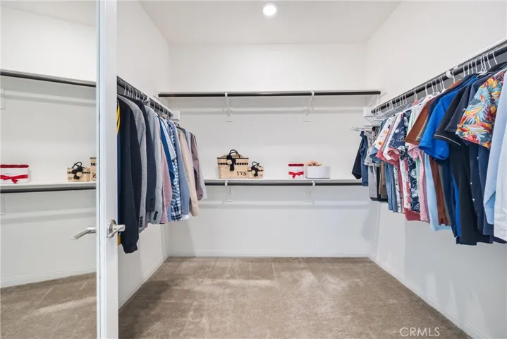 Oversized walk-in closet in Primary Bedroom