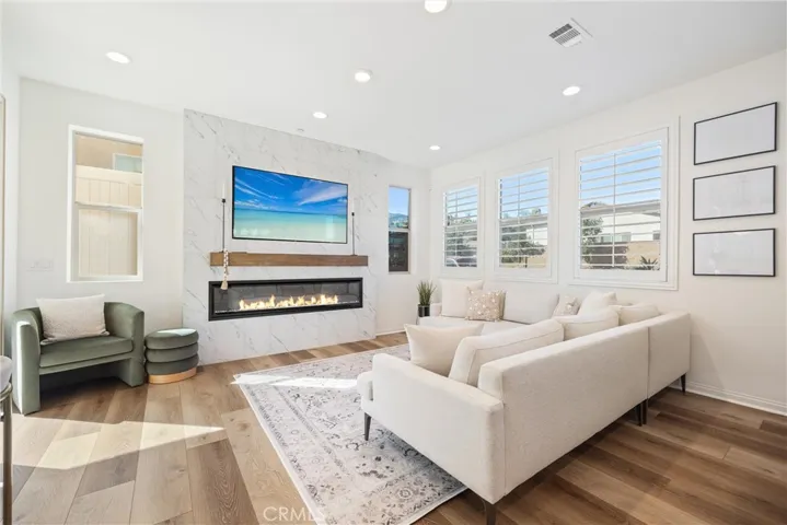Plantation blinds and recessed lighting are just some of the many upgrades