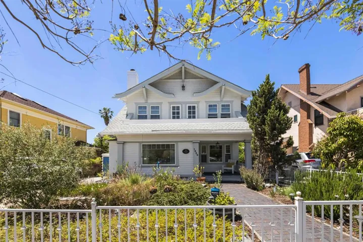 Great exterior charm that enables the Mills Act designation that this home has.