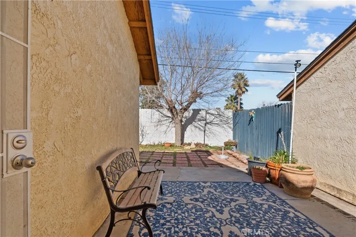 Back patio