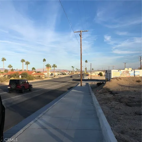 Sidewalk and curbs