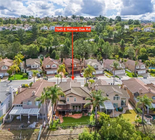 7645 East Hollow Oak Road, Anaheim Hills, California 92808