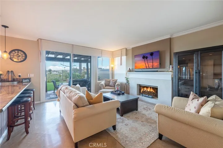 Family Room off the Kitchen