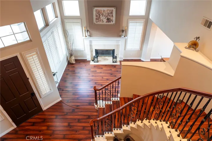 Spiral Staircase to the 2nd Floor