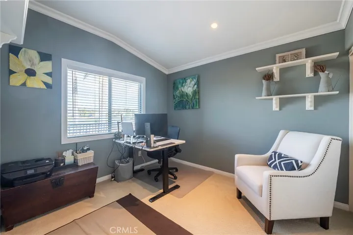Bedroom at the top of the stairs