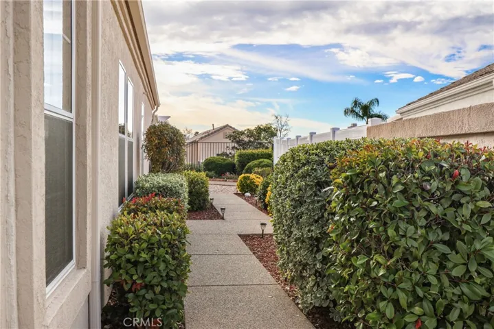 Side walkway.