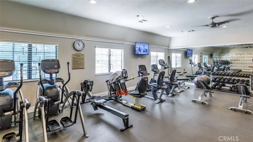 Clbuhouse gym.