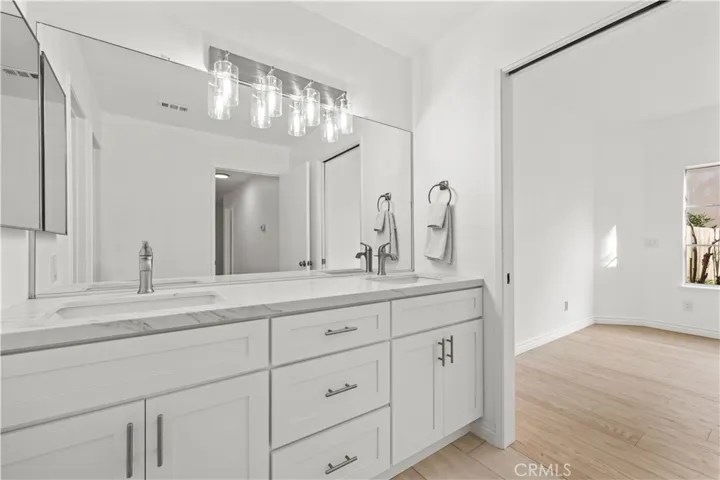 Primary Bathroom with dual sinks