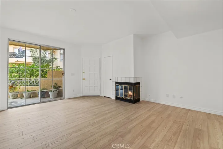Sliding Door to private patio/yard