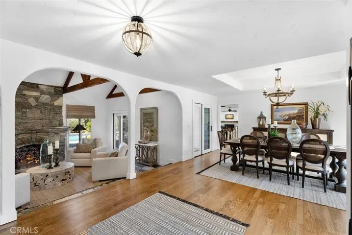 Entry Way Flows to Living Room & Dining Room