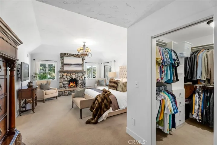 Primary Bedroom has Two Separate Walk-in Closets