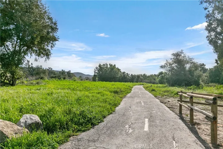 Miles of walking and biking trails