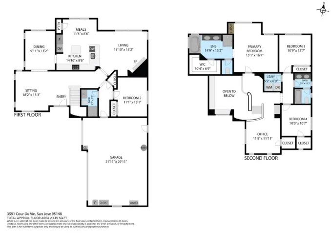 3591 Cour Du Vin, San Jose, California 95148