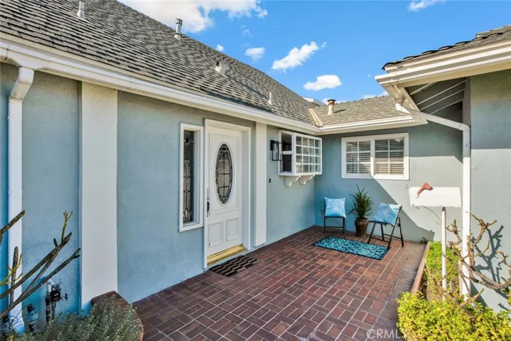 Welcoming Front Brick Porch/Patio