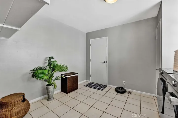 Extra Large Laundry Room, Combination Hobby Room with Tile Flooring