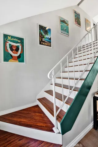 Staircase with Wood Laminate