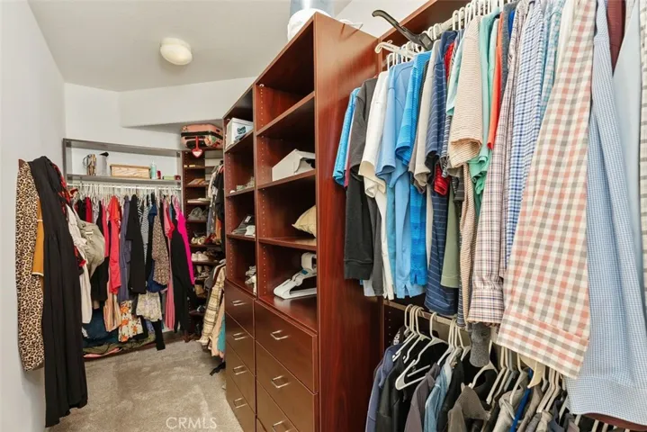 Large walk in closet