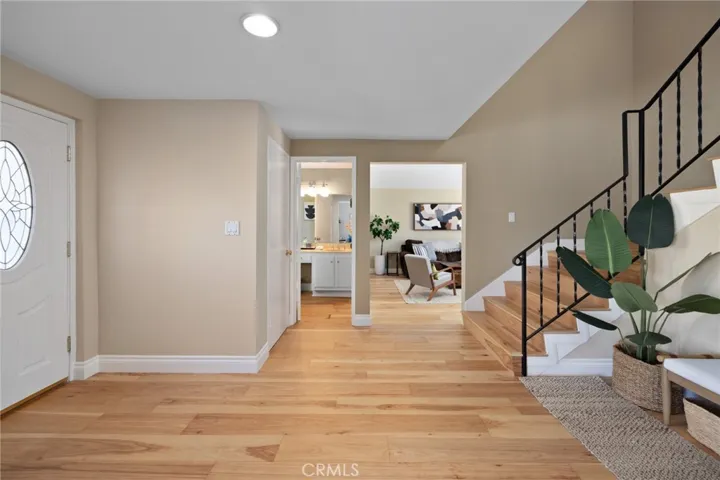 Foyer leading to the great room