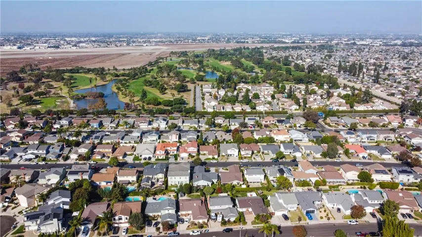 Drone view of the CPE neighborhood and neighboring Old Ranch Country Club~