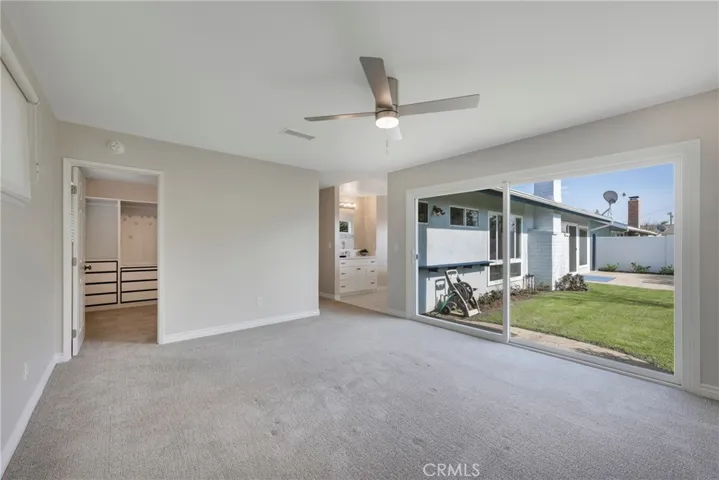 Ceiling fans in all bedrooms
