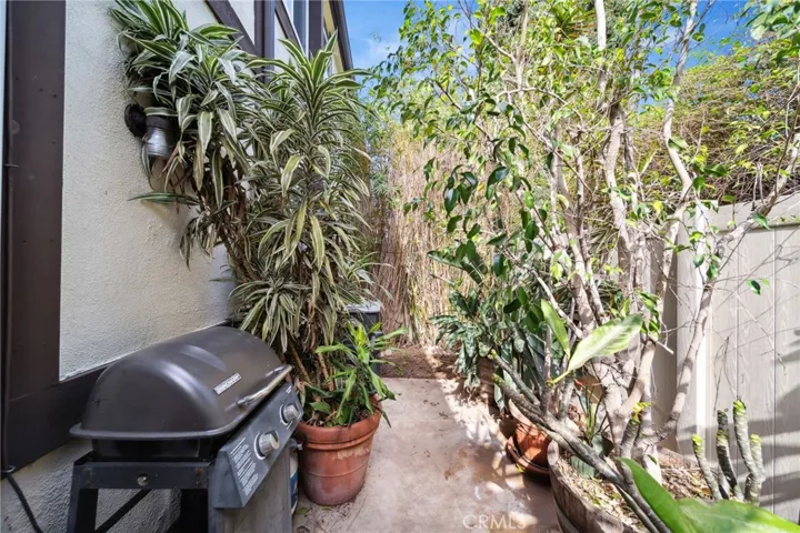 Enclosed patio outside of first floor bedroom/office #1