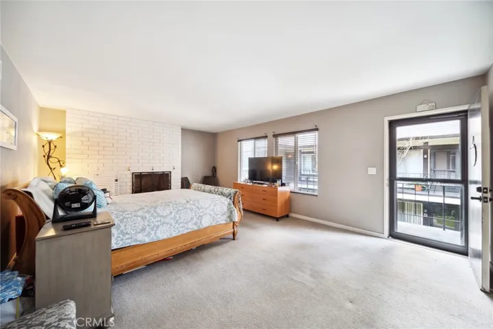 Master bedroom suite with seperate entrance and gas fireplace (2nd Floor) #1
