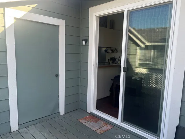 Entry Way From Outside Balcony