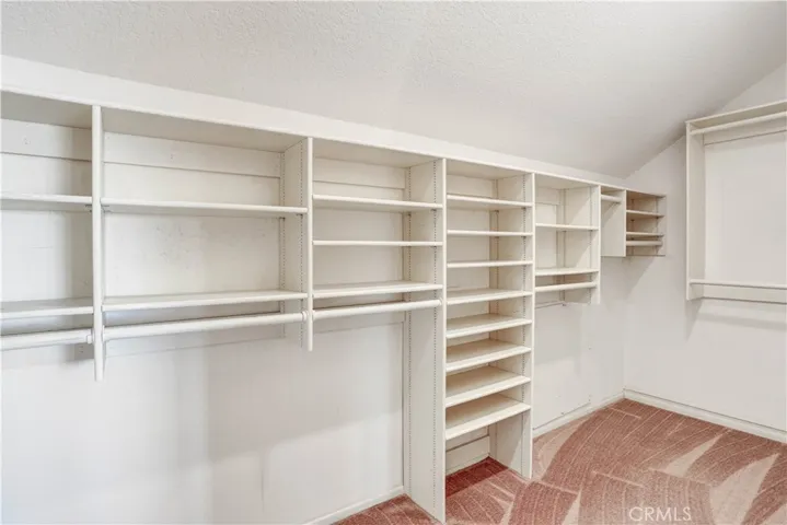 Walk-in Closet in Primary Bedroom.