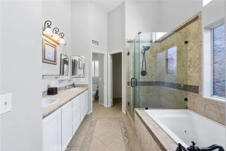 Downstairs primary bathroom