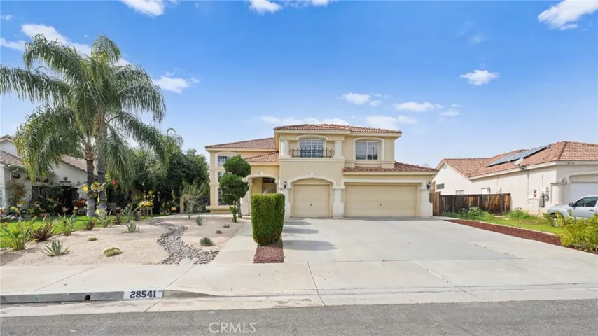 3 car garage and large wide driveway