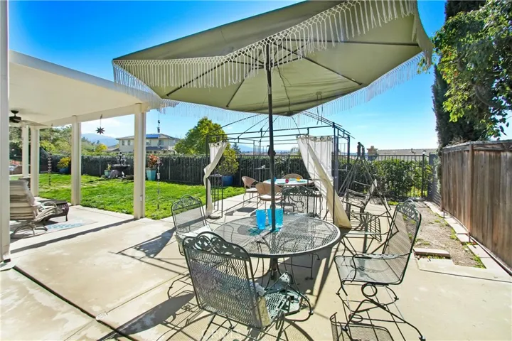 Lots of space for entertaining and wide side yards
