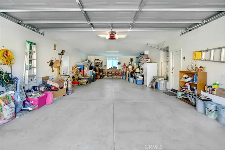 Deep 4 car garage with tons of space