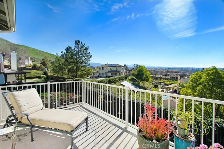 View to the east off Master Balcony