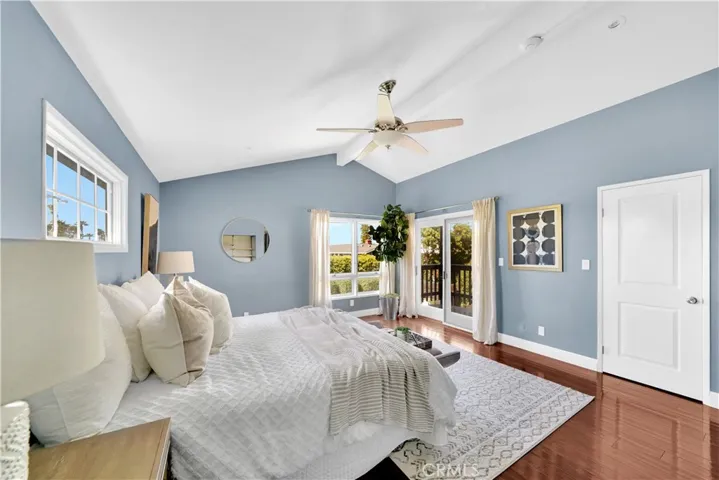 Upstairs Primary Suite has two large closets plus storage